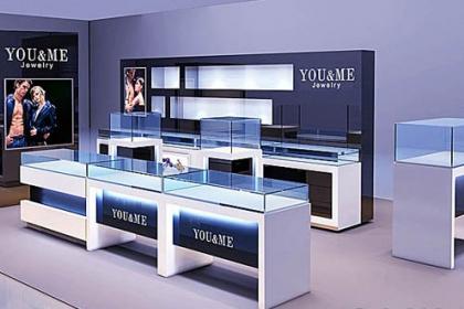 34 山東商場展示柜,商廈展柜,大型超市貨架貨柜制作工廠 