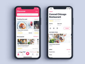 訂餐外賣app界面設(shè)計(jì) ui kit